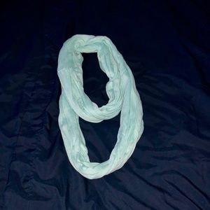Teal / light blue scarf - light weight - fashion
